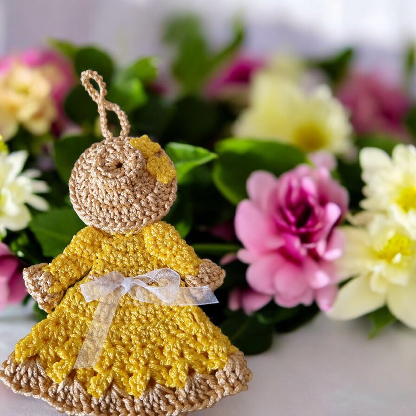 Amigurumi örgü Anahtarlık Çanta Charmı - Görsel 3