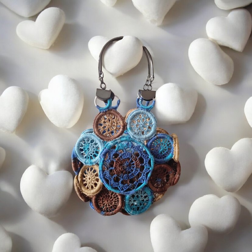 Kadın Örgü Kol Çantası - Görsel 2