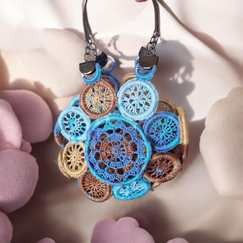 Kadın Örgü Kol Çantası - Görsel 3