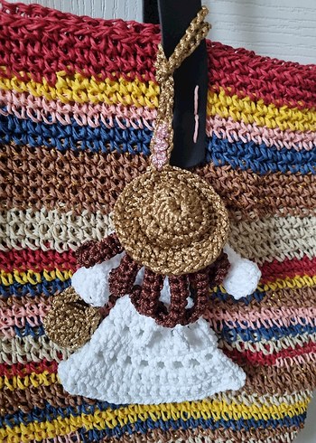 Amigurumi Örgü Anahtarlık-Çanta Charmı - Görsel 4