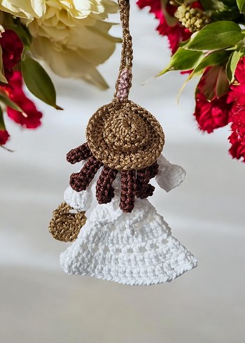 Amigurumi Örgü Anahtarlık-Çanta Charmı - Görsel 3