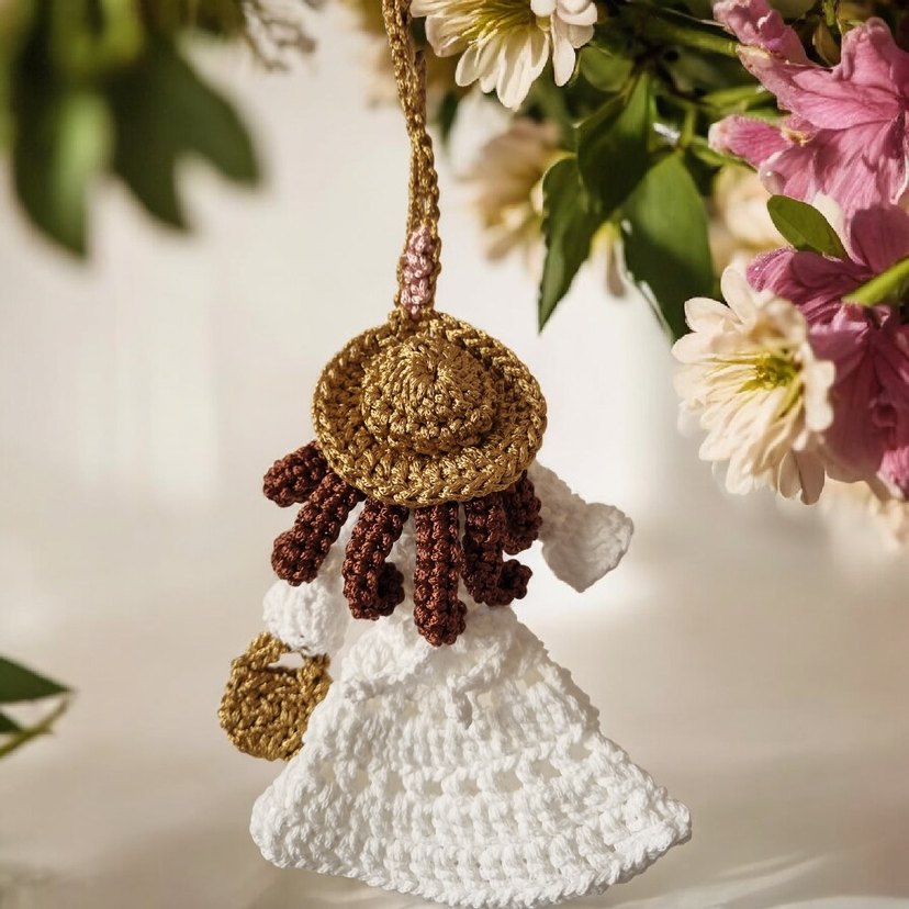 Amigurumi Örgü Anahtarlık-Çanta Charmı - Görsel 2