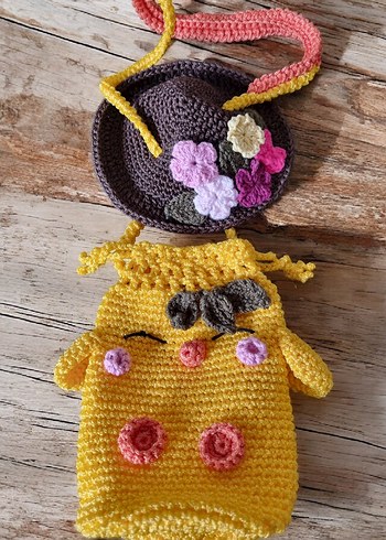 Kız Çocuk Çantası Telefon çantası - Görsel 4