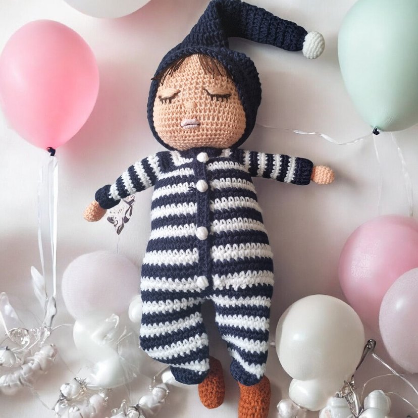 Amigurumi Oyuncak Uyku Arkadaşı - Görsel 5