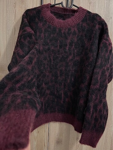universal Beden bordo Renk Massimo dutti model triko