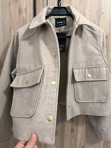 m Beden Zara model kaşe ceket