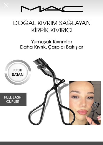 MAC Mac Siyah Kirpik Kıvırıcı