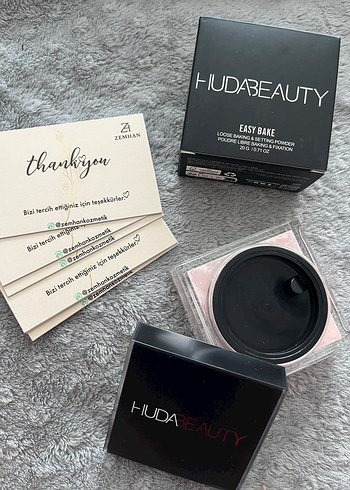 Beden Renk Huda Beauty Pudra - Pastel Pembe