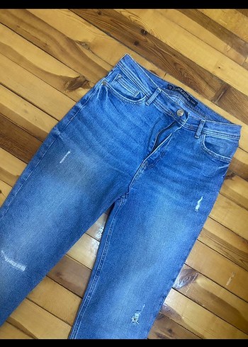 Mavi Kadın Denim Midi Boy Kot Pantolon