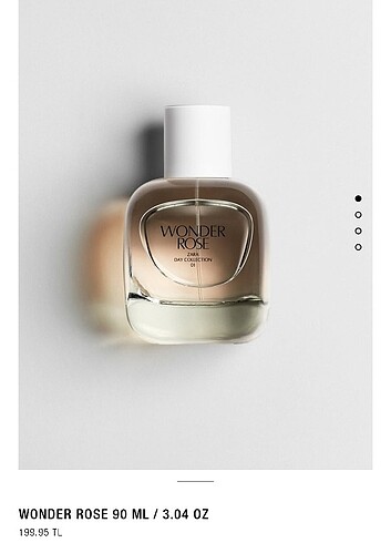 Zara Wonder Rose parfüm 