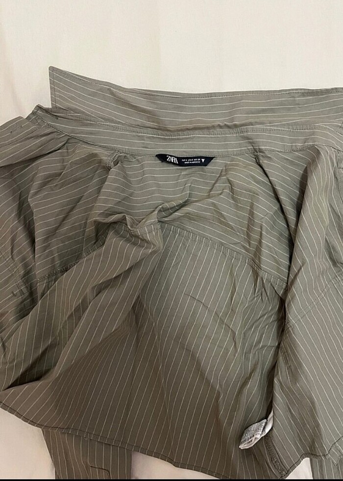 Crop gömlek - Görsel 2