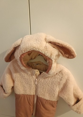 kız bebek polarlı patikli astronot tulum - Görsel 3