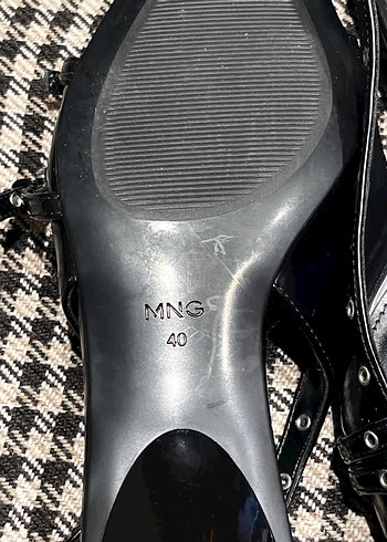 Siyah Topuklu Ayakkabı - Görsel 4