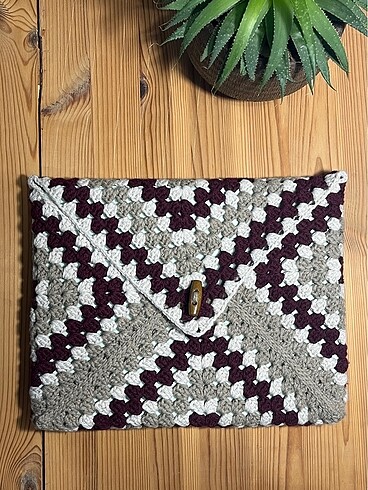 Örgü tablet kılıfı - Görsel 2