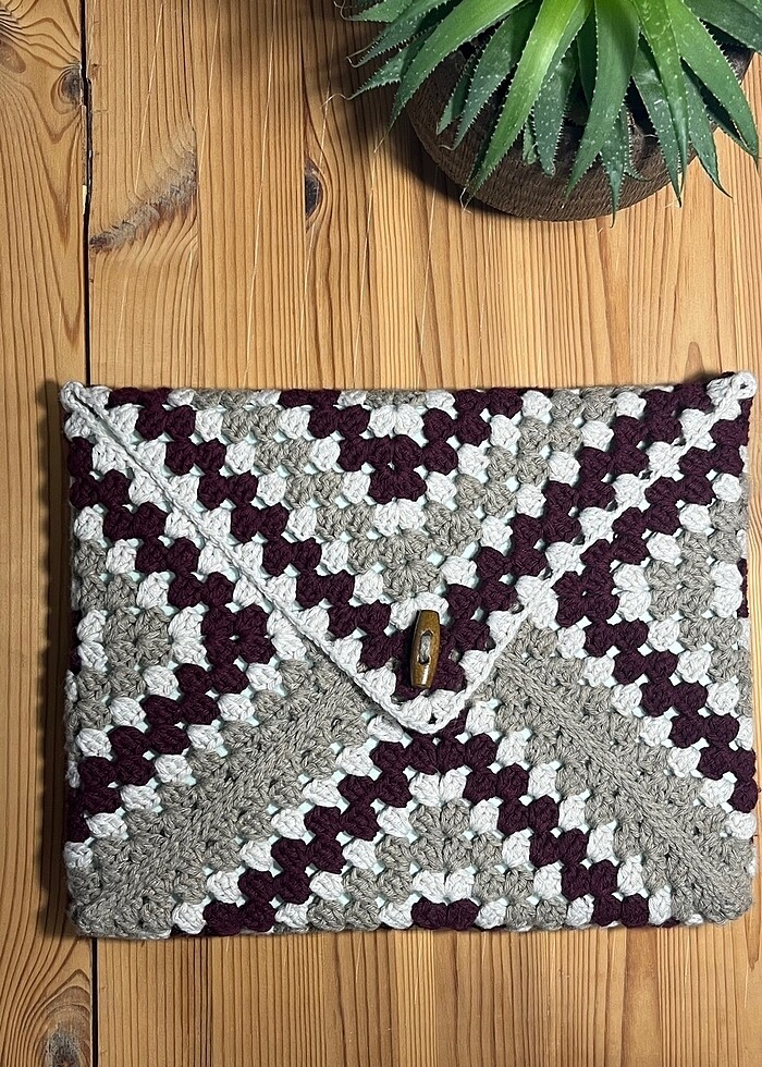 Örgü tablet kılıfı - Görsel 2