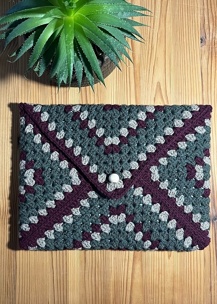 Örgü tablet kılıfı - Görsel 2