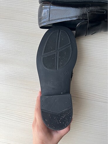 37 Beden siyah Renk kadın loafer