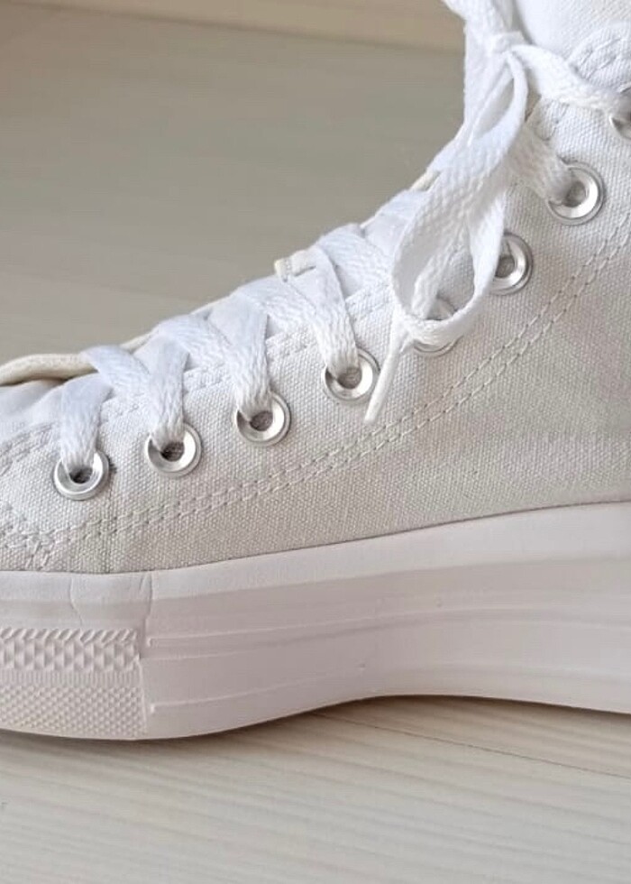 beyaz converse - Görsel 3
