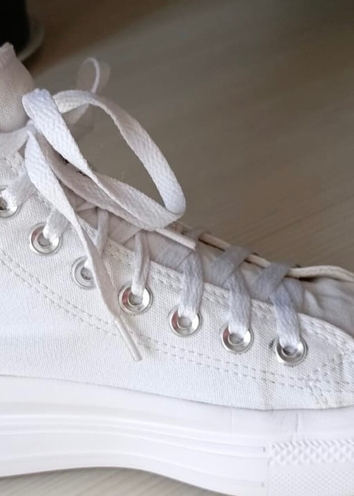 beyaz converse - Görsel 4