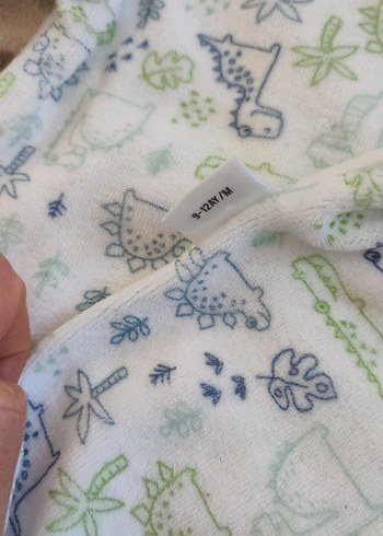 Uzun Kollu, Düğmeli Bebek Body - Görsel 3