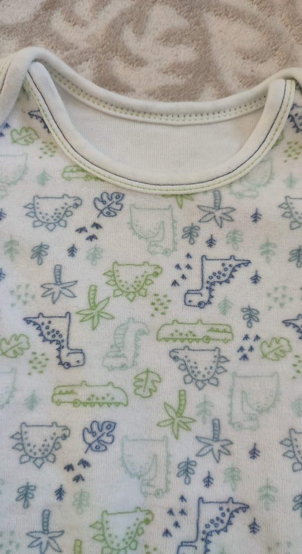 Uzun Kollu, Düğmeli Bebek Body - Görsel 2