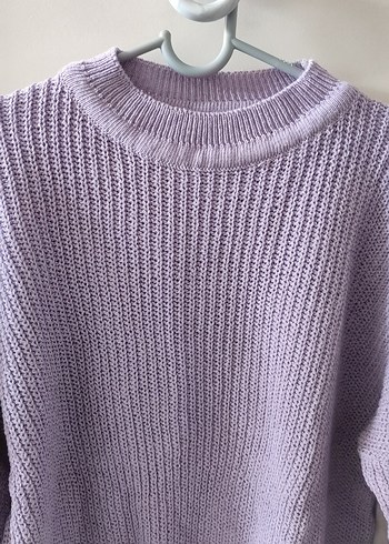 Mor Örgü Kadın Kazak - Görsel 2