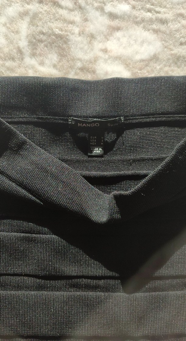 Kadın Siyah Midi Etek - Görsel 2