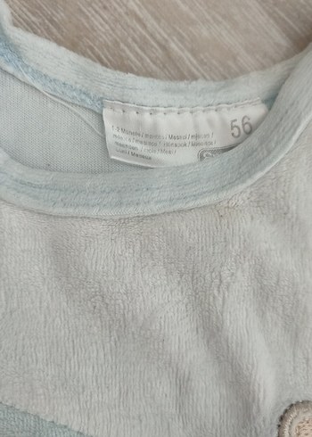 Mavi Nakışlı Bebek Erkek Tulum - Görsel 3