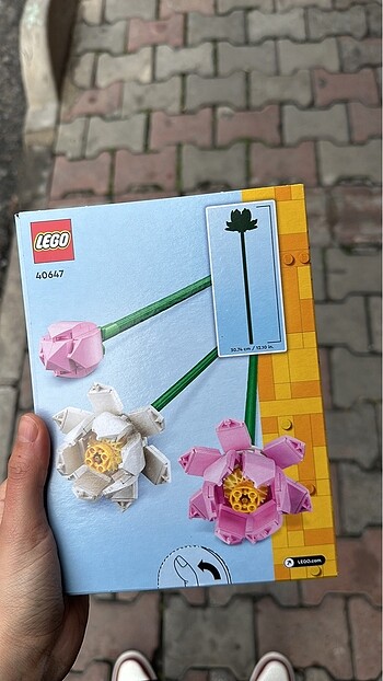  Beden Renk lotus çiçeği lego