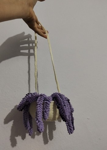 El Yapımı Baby Cotton Örgü Sarkıt Dekor - Görsel 4