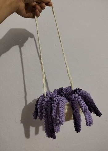 El Yapımı Baby Cotton Örgü Sarkıt Dekor - Görsel 2