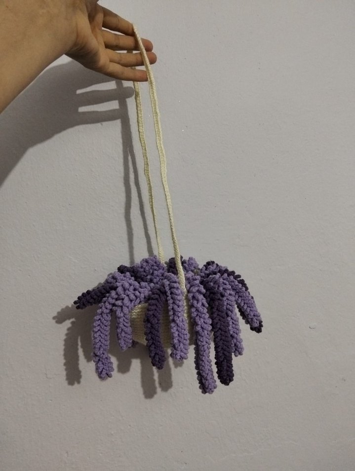 El Yapımı Baby Cotton Örgü Sarkıt Dekor - Görsel 3