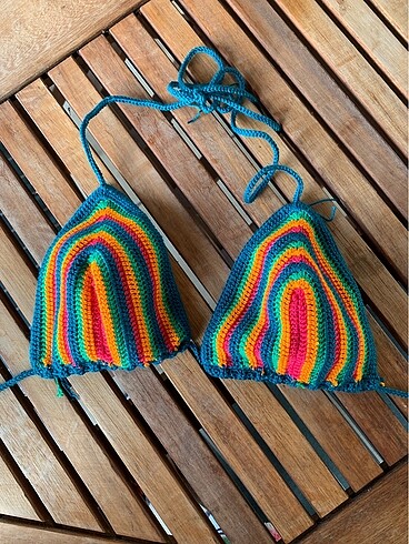 Calzedonia El örgüsü bikini