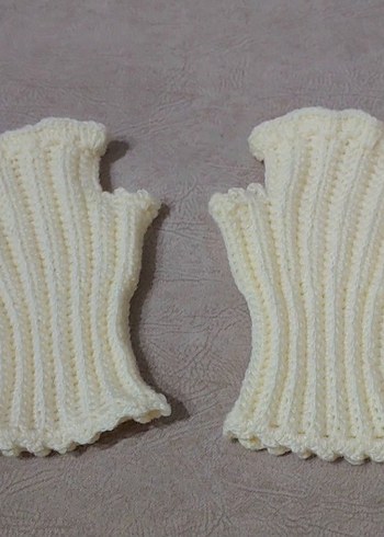 FIRFIRLI PARMAKSIZ ELDİVEN KREM - Görsel 3