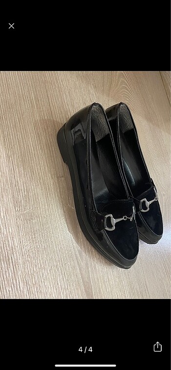 36 Beden siyah Renk Babet ayakkabı