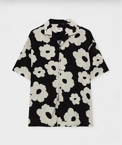 Pull and Bear PULL&BEAR çiçekli gömlek
