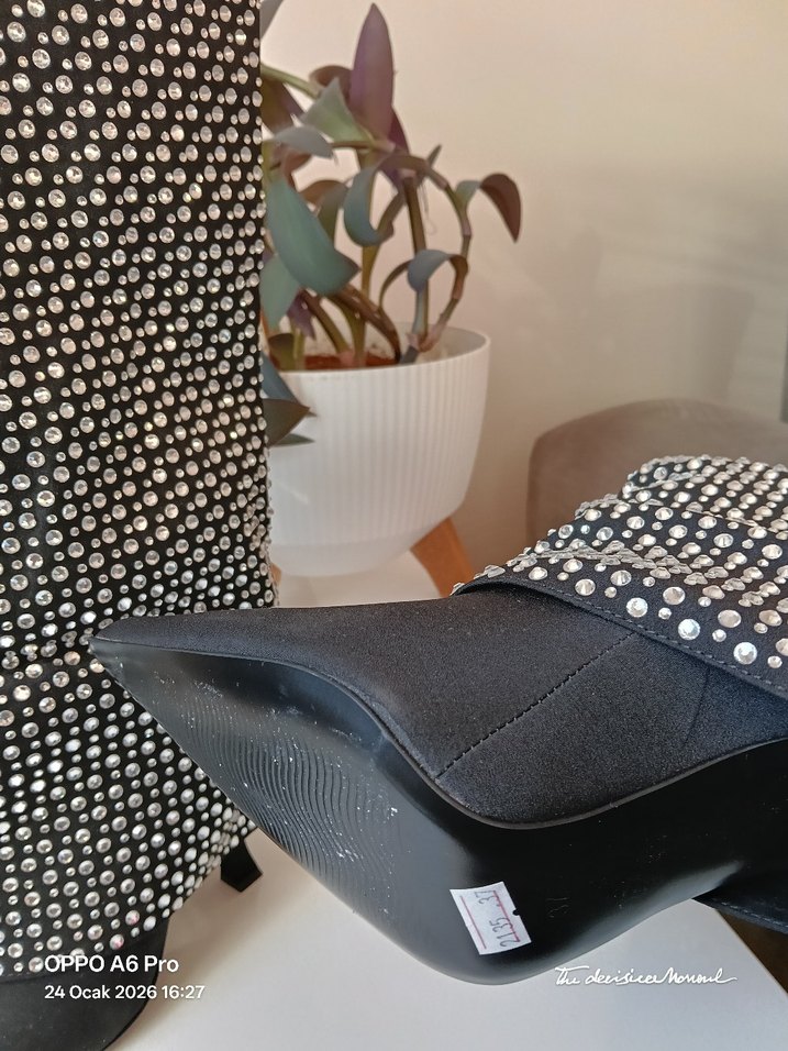 taşlı çizme - Görsel 3