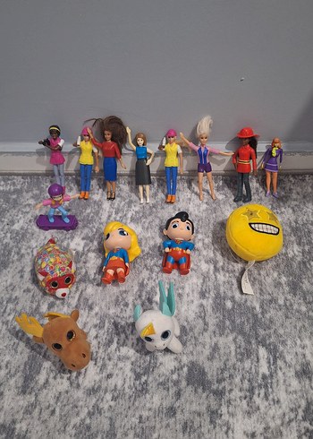 Barbie ve Burger king oyuncaklari MC donalds oyuncaklari