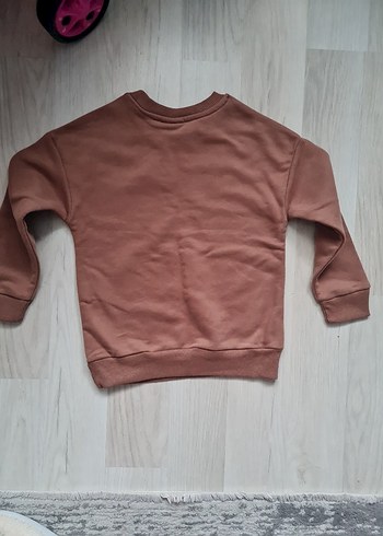 Erkek Çocuk Kahverengi Baskılı Sweatshirt - Görsel 4