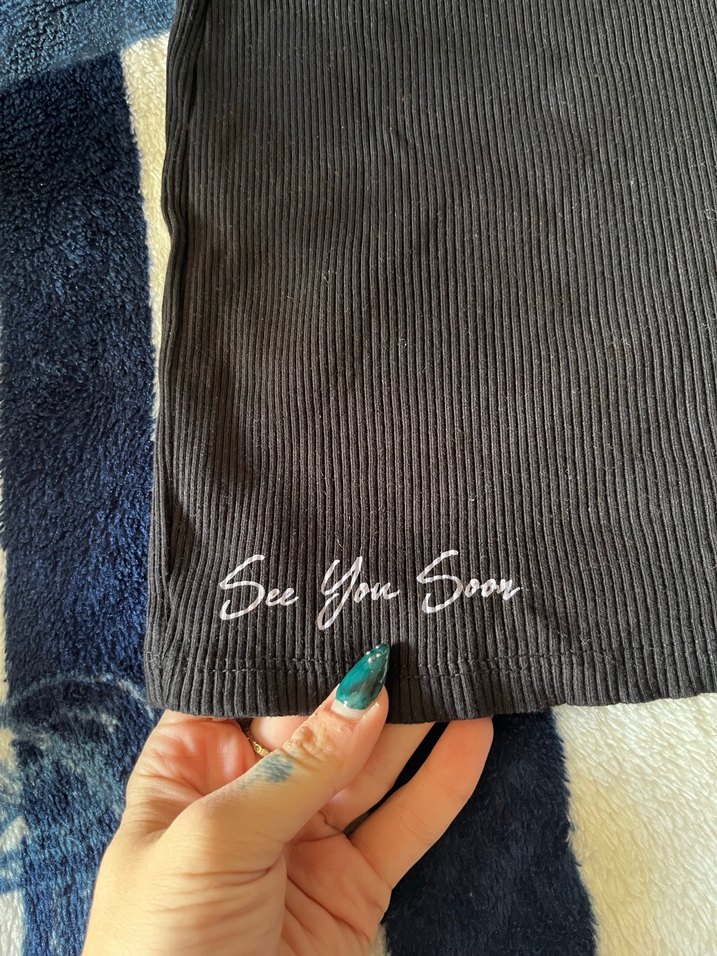 Siyah Mini Etek, Dar Kesim, Günlük - Görsel 4