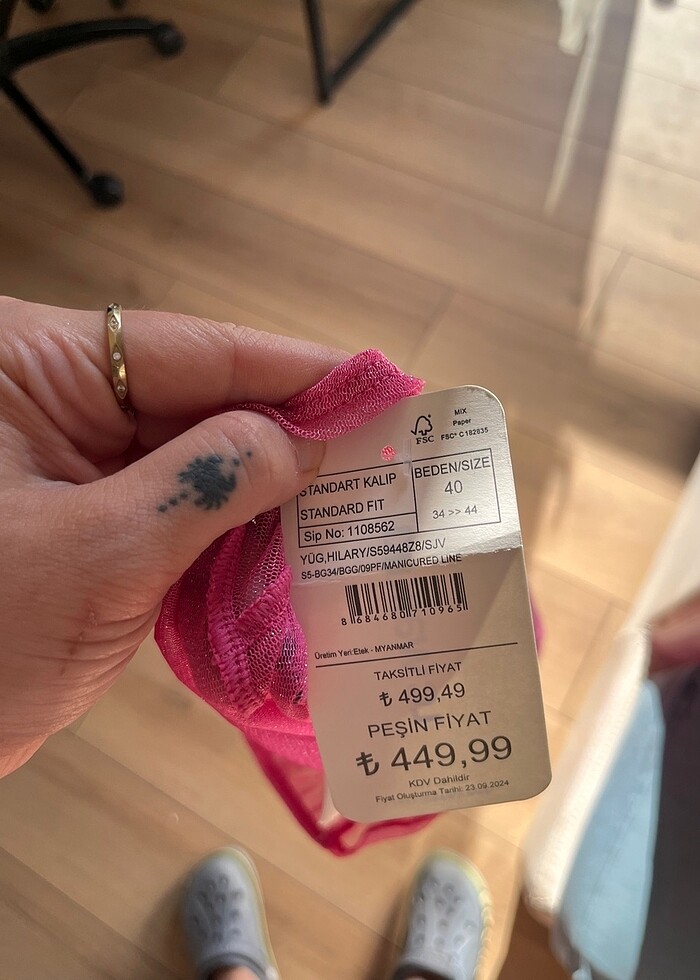 Tül pareo - Görsel 5