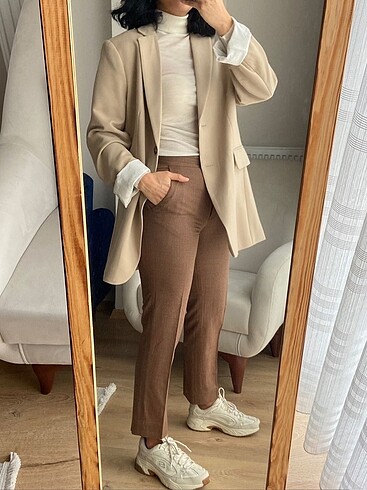 m Beden camel Renk H&M Blazer Ceket