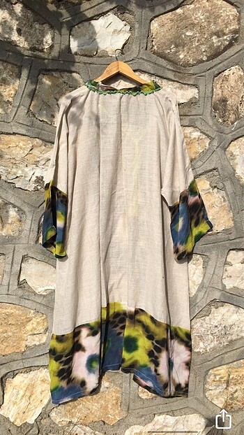 universal Beden ten rengi Renk Keten kimono