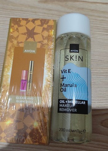 Avon SKIN Vit E + Marula Yağı Makyaj Temizleyici 200 ml - Görsel 2