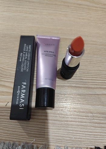 Farmasi Mat Sıvı Ruj ve Aydınlatıcı Baz - Görsel 2