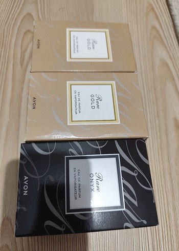 Avon Parfüm Seti Gold ve Onyx - Görsel 3
