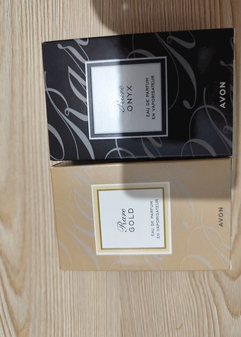 Avon Rare Onyx ve Gold Kadın Parfüm Seti - Görsel 2