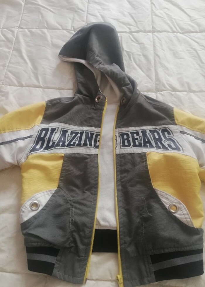 Çocuk ince mont - Görsel 3