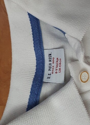 U.S Polo Assn. Uspa 8-9 yaş erkek çocuk tişört