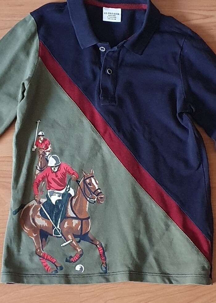 Orjinal USPA 8-9 YAŞ POLO YAKA SWEATSHİRT - Görsel 3